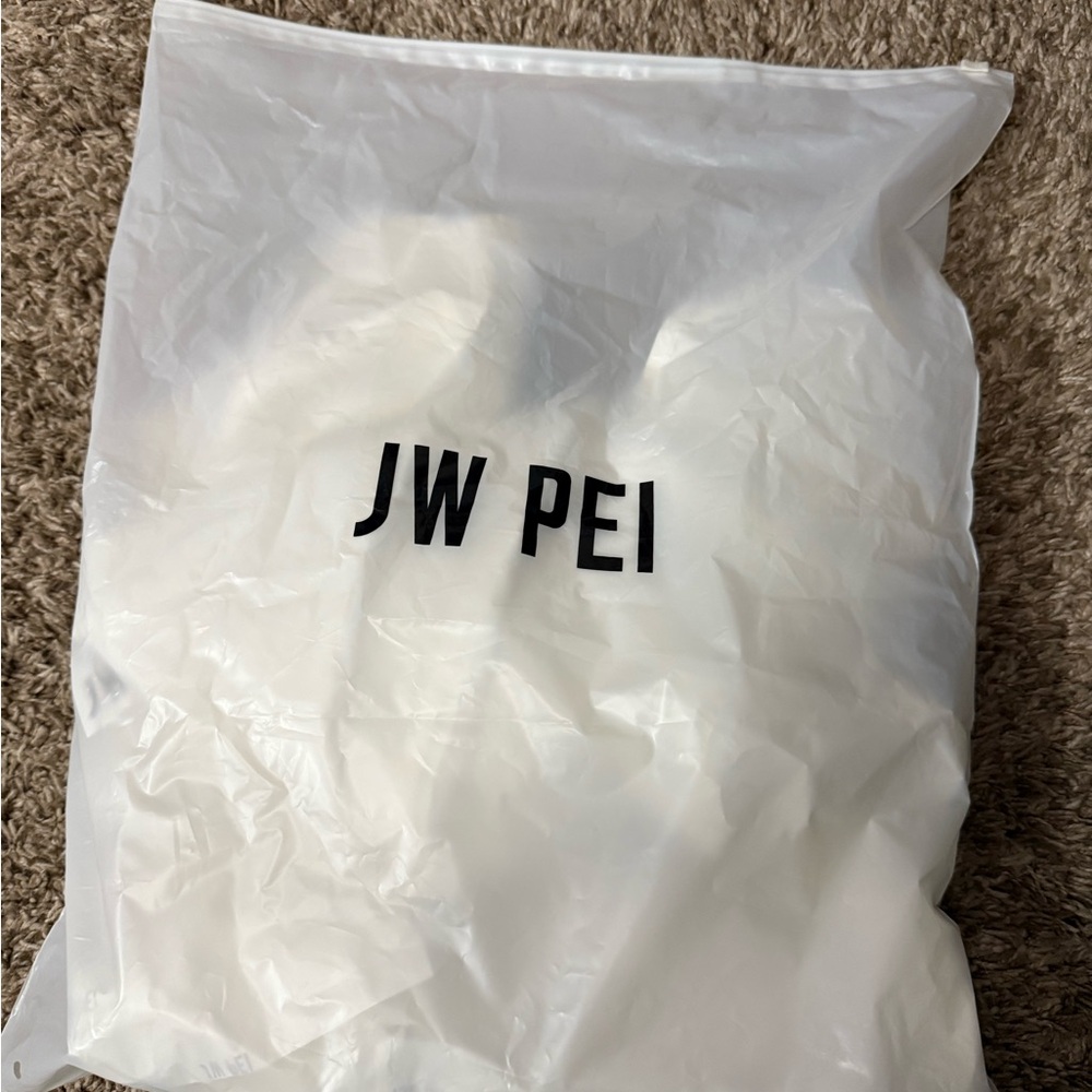 JW PEI White Strapless Dress with Elegant Silhouette - Picture 5 of 11